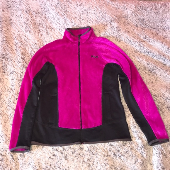 Fila Jackets & Blazers - Women’s Fuschia Fila Jacket